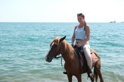 Reittour am Strand von Antalya